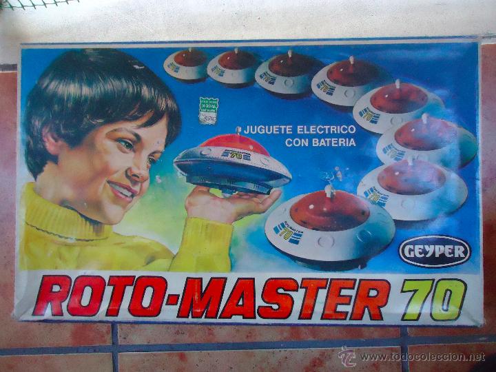 Juguetes antiguos: roto-maste de geyper, funciona - Foto 1