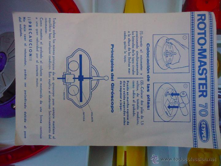 Juguetes antiguos: roto-maste de geyper, funciona - Foto 7