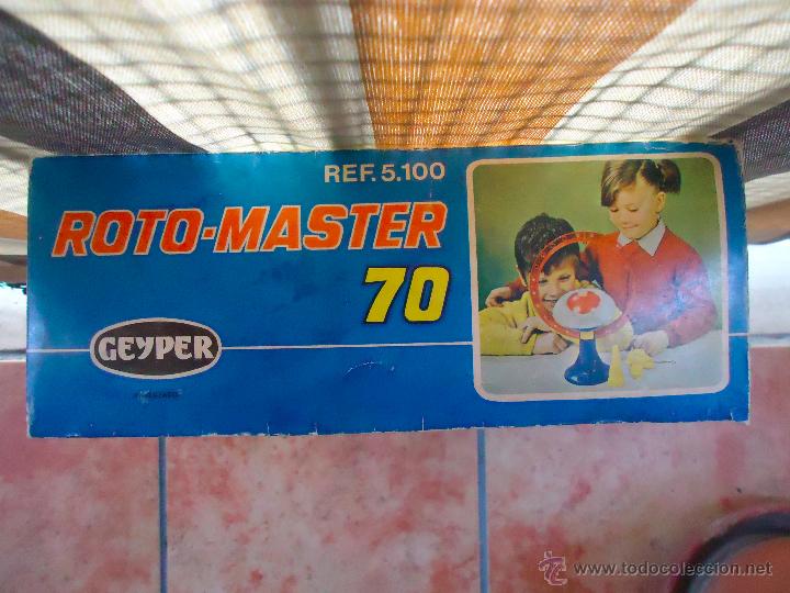 Juguetes antiguos: roto-maste de geyper, funciona - Foto 11