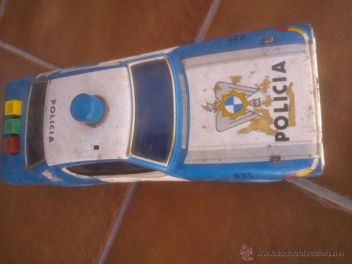 Juguetes antiguos: coche de policia de la marca ege - Foto 2