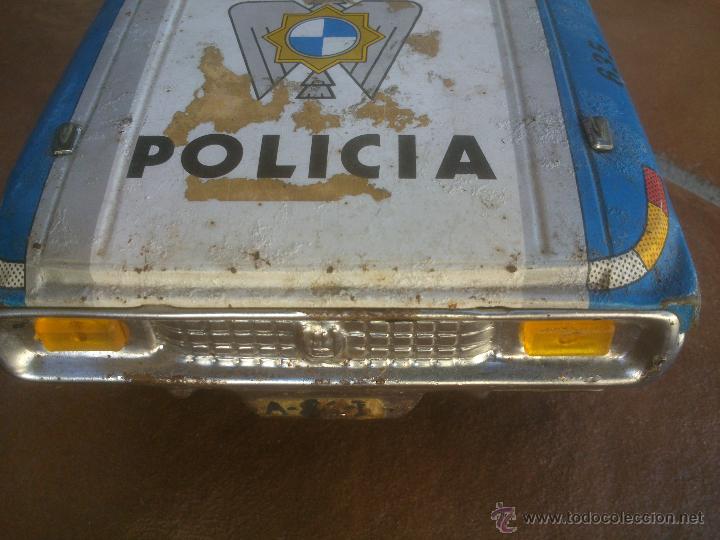 Juguetes antiguos: coche de policia de la marca ege - Foto 6