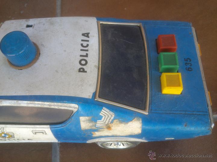 Juguetes antiguos: coche de policia de la marca ege - Foto 7