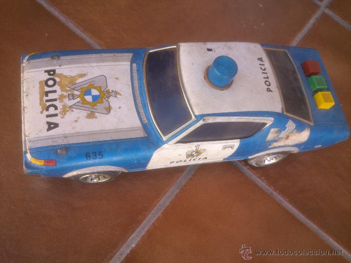 Juguetes antiguos: coche de policia de la marca ege - Foto 8