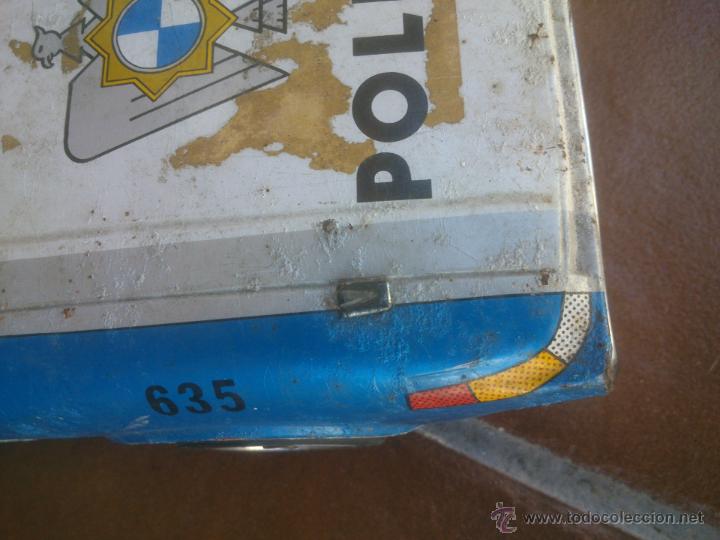 Juguetes antiguos: coche de policia de la marca ege - Foto 9