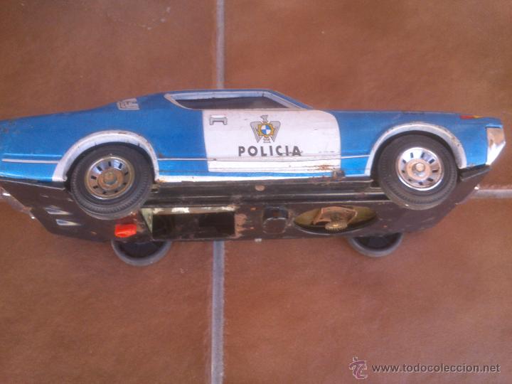 Juguetes antiguos: coche de policia de la marca ege - Foto 12