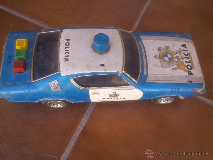 Juguetes antiguos: coche de policia de la marca ege - Foto 18