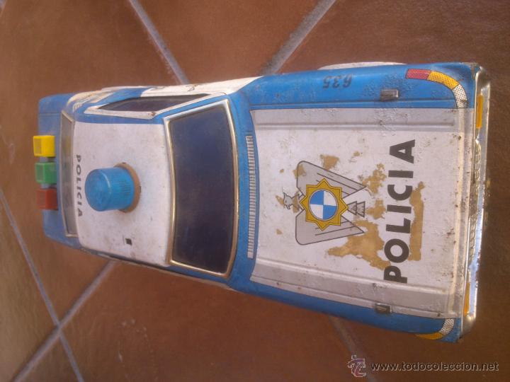 Juguetes antiguos: coche de policia de la marca ege - Foto 19