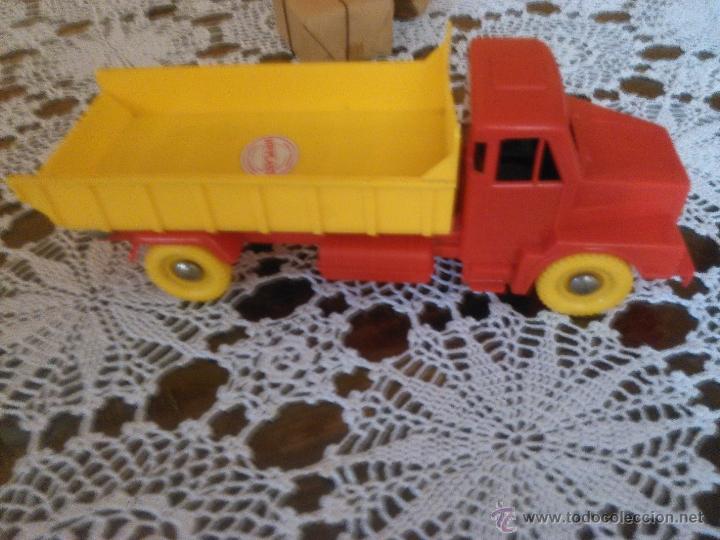 Juguetes antiguos: antiguo camion carga - Foto 4
