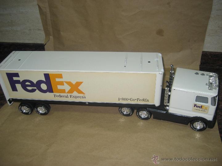Juguetes antiguos: CAMION NILYNT FED EX - Foto 1