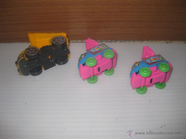 Juguetes antiguos: 3 camioncitos pl&aacute;stico - Foto 2