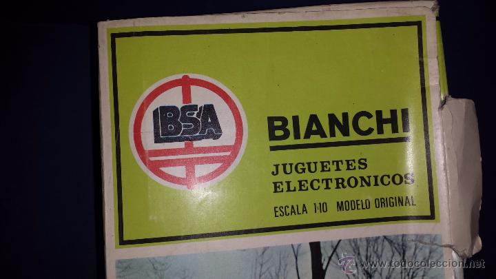 Juguetes antiguos: COCHE PHANTER DE BIANCHI - Foto 10