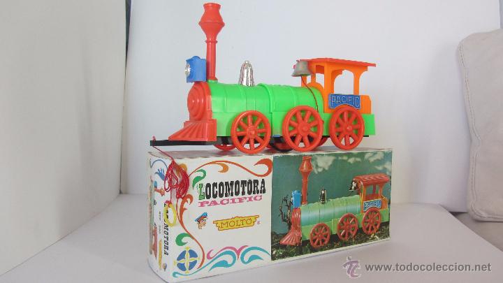 Juguetes antiguos: LOCOMOTORA PACIFIC de MOLTO - Foto 1