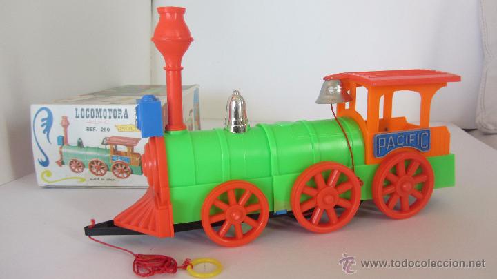 Juguetes antiguos: LOCOMOTORA PACIFIC de MOLTO - Foto 2