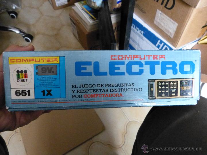 Juguetes antiguos: COMPUTER ELECTRO DE DISET (1980) NUEVO Y FUNCIONANDO - Foto 2