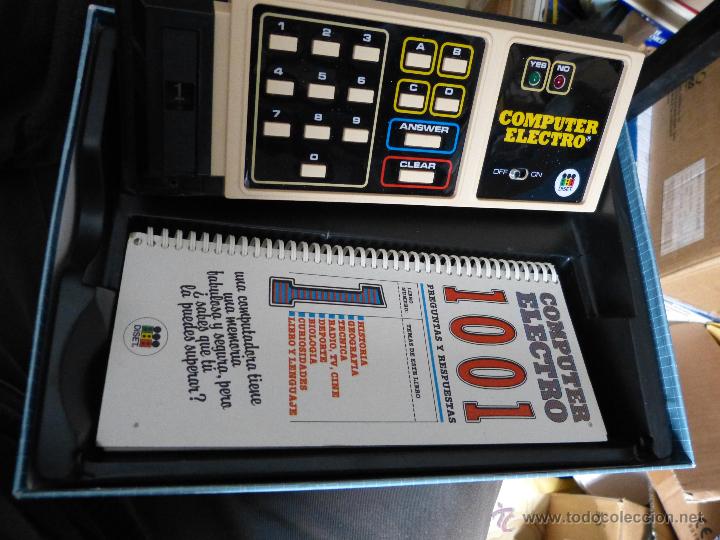 Juguetes antiguos: COMPUTER ELECTRO DE DISET (1980) NUEVO Y FUNCIONANDO - Foto 3