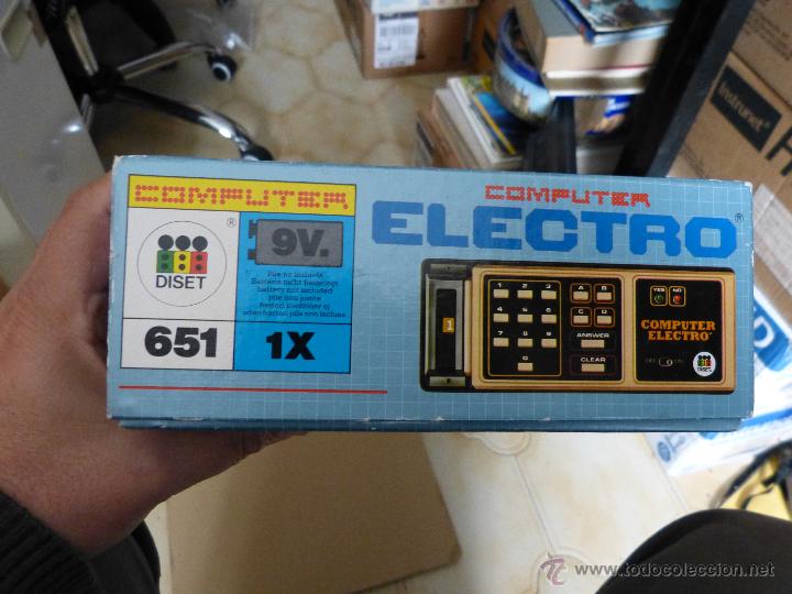 Juguetes antiguos: COMPUTER ELECTRO DE DISET (1980) NUEVO Y FUNCIONANDO - Foto 4