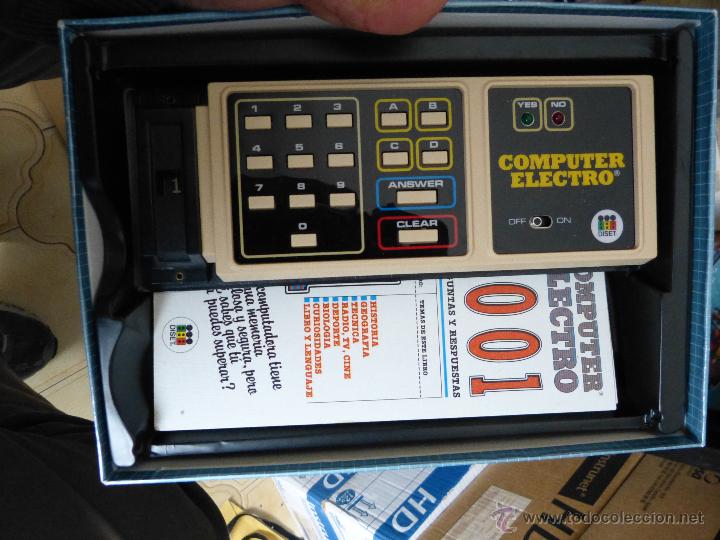 Juguetes antiguos: COMPUTER ELECTRO DE DISET (1980) NUEVO Y FUNCIONANDO - Foto 5