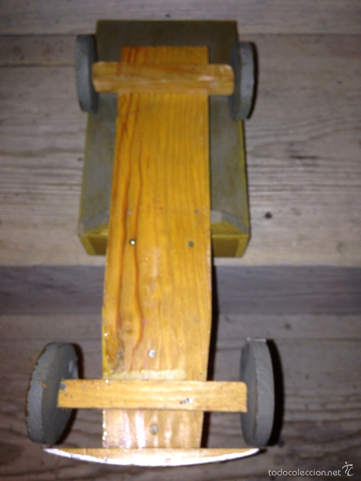 Juguetes antiguos: Camion madera 1940 original - Foto 3