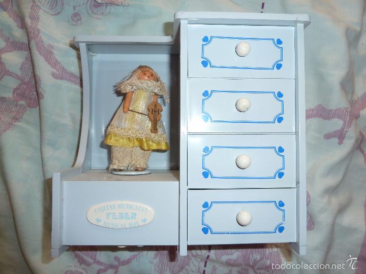 Juguetes antiguos: CAJA MUSICAL DE FEBER - Foto 2