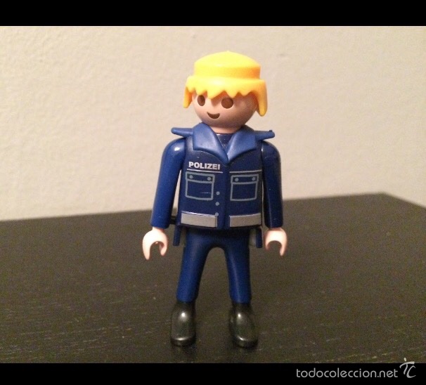 Juguetes antiguos: Playmobil polic&iacute;a - Foto 1
