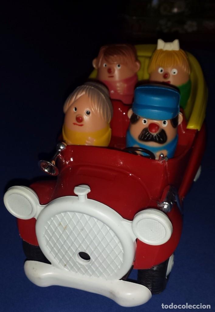 Juguetes antiguos: COCHE DE CORAMA con FIGURAS - Foto 5