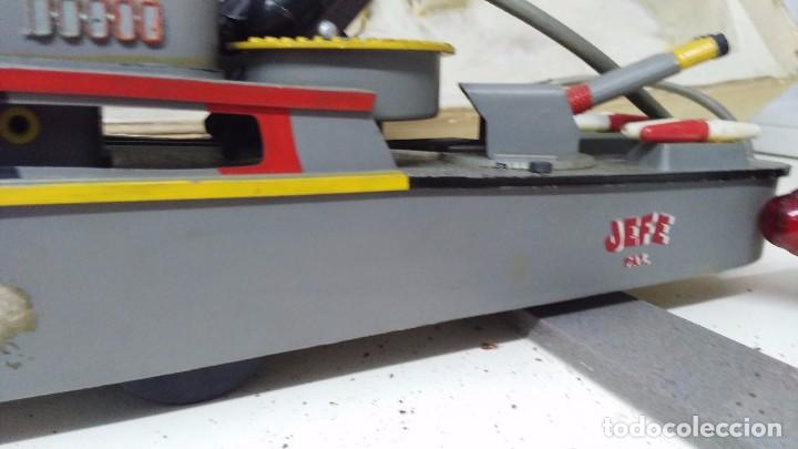 Juguetes antiguos: antiguo barco patrullera de jefe - Foto 9