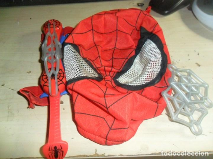 mascara de spiderman y lanzador redes ajustable - Buy Antique toys from  other classic brands on todocoleccion
