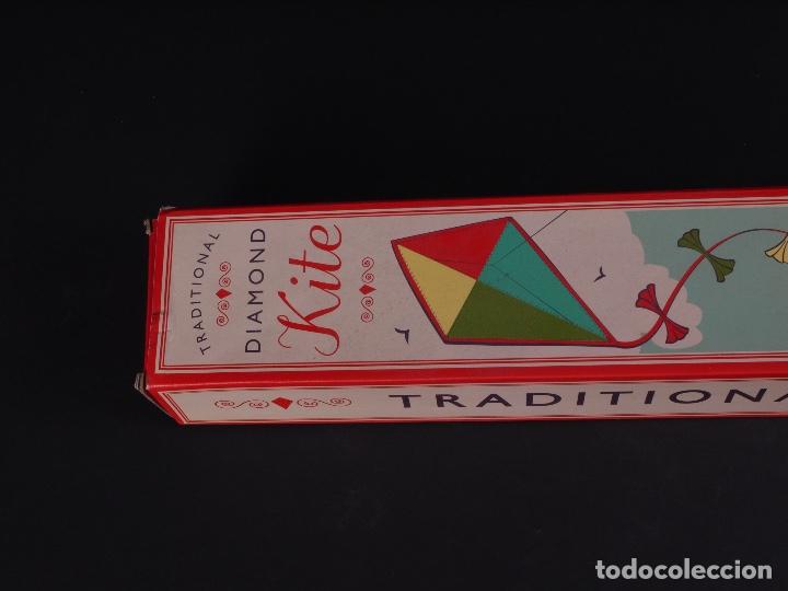 Juguetes antiguos: COMETA TRADITIONAL DIAMOND KITE - Foto 3
