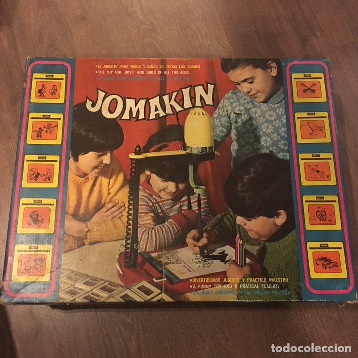 Juguetes antiguos: Juego de pintar Jomakin - Foto 1