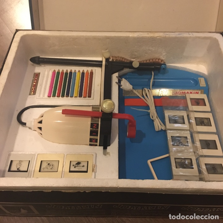 Juguetes antiguos: Juego de pintar Jomakin - Foto 2