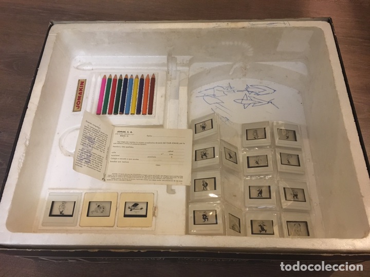 Juguetes antiguos: Juego de pintar Jomakin - Foto 7