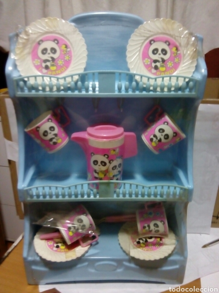 Juguetes antiguos: Juego caf&eacute; pandi - Foto 1