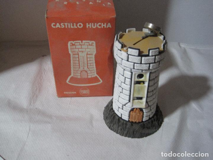 Juguetes antiguos: castillo hucha ferrer - Foto 1