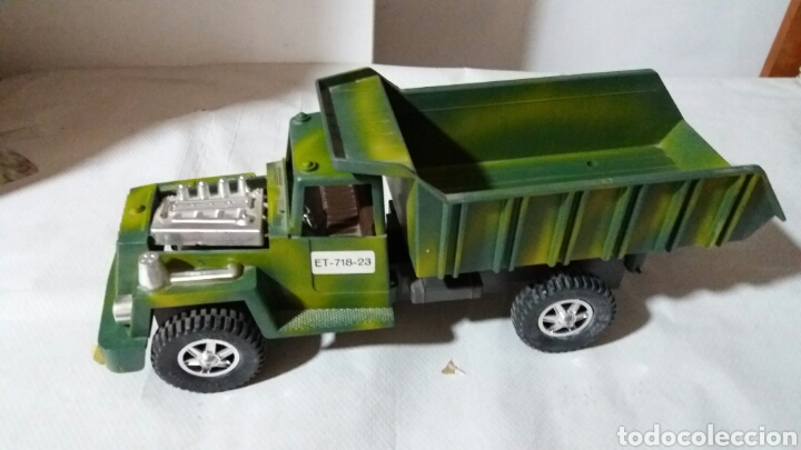 Juguetes antiguos: camion militar jutoy - Foto 1