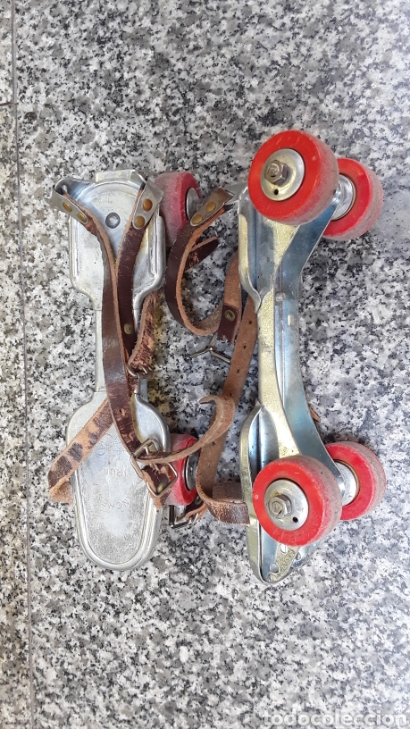 Juguetes antiguos: Patines sancheski - Foto 1