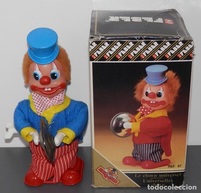 Juguetes antiguos: PAYASO ANTIGUO  DE LA MARCA FEBER - Foto 1