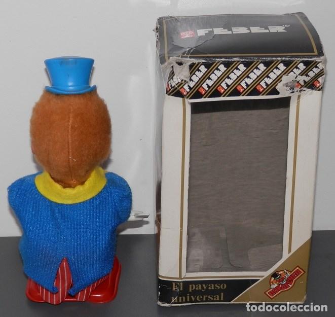 Juguetes antiguos: PAYASO ANTIGUO  DE LA MARCA FEBER - Foto 2