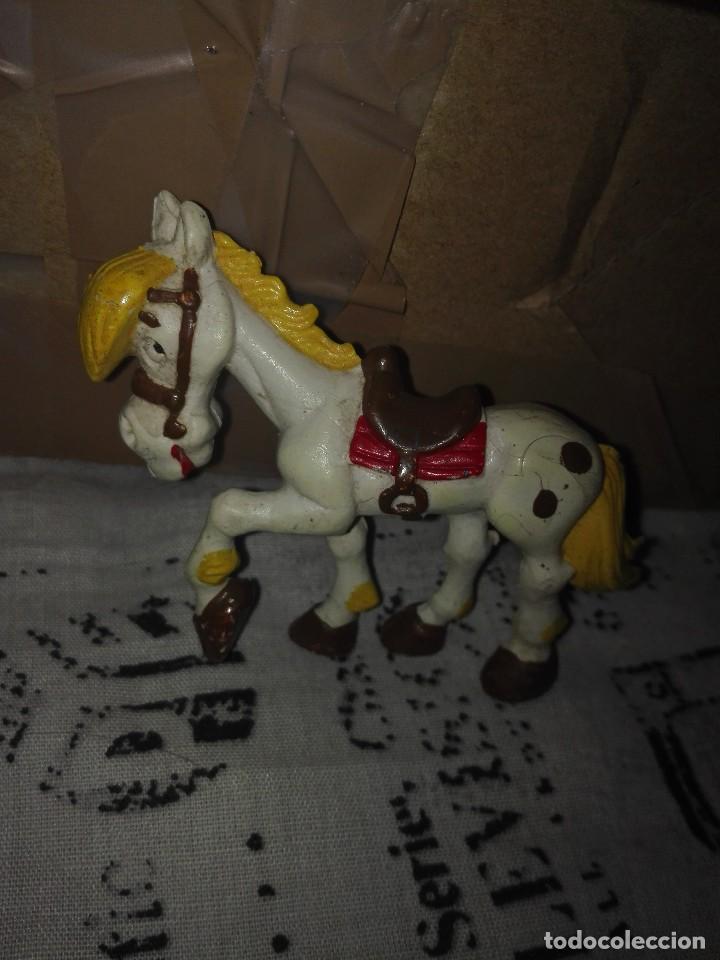 Juguetes antiguos: Caballo lucky luke - Foto 1