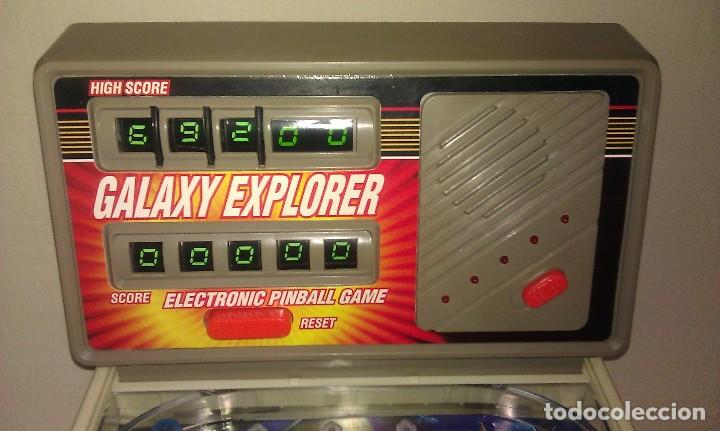 galaxy explorer electronic pinball game