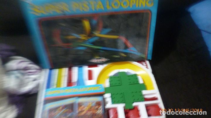 Juguetes antiguos: super pista looping pilen - Foto 1