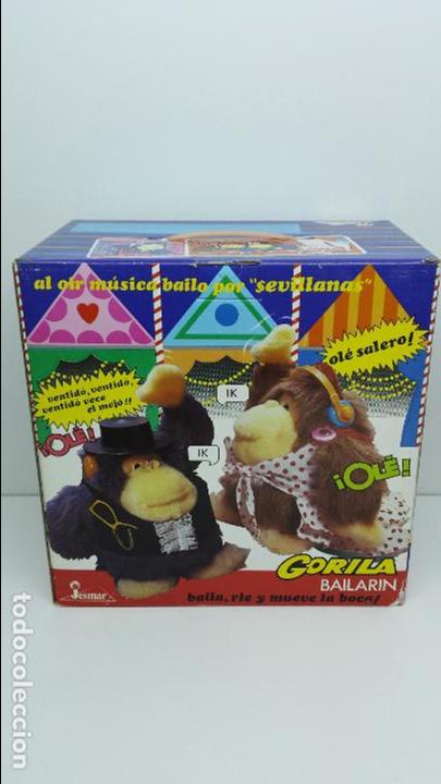 Juguetes antiguos: GORILA BAILAR&Iacute;N DE JESMAR - SIN USO - Foto 1