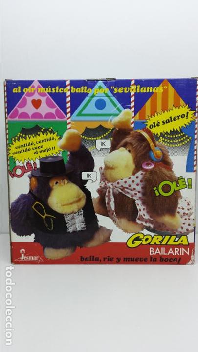 Juguetes antiguos: GORILA BAILAR&Iacute;N DE JESMAR - SIN USO - Foto 2