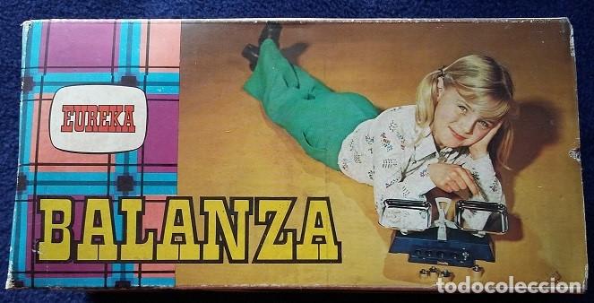 Juguetes antiguos: Eureka. Balanza referencia 312, a&ntilde;os 70