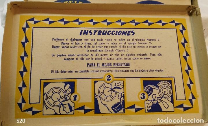 Juguetes antiguos: Tele-Micro  (Walki-Talki) - Foto 2