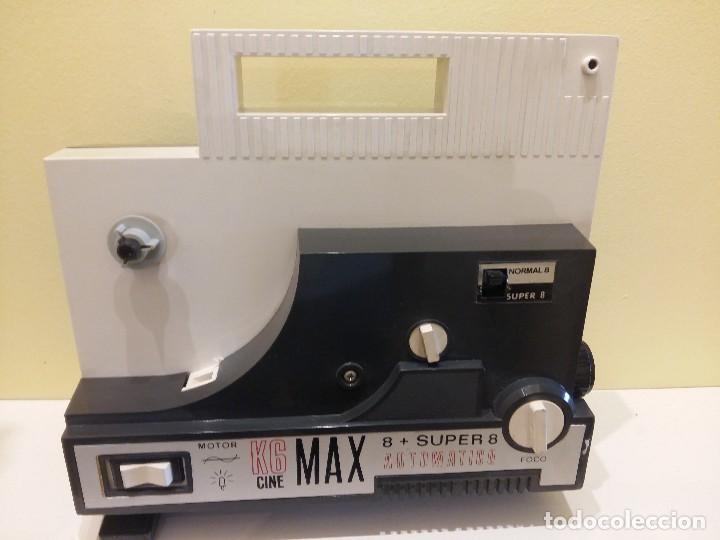 Juguetes antiguos: proyector super 8,super max8 K6 cine - Foto 3
