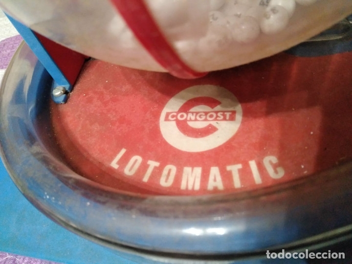 Juguetes antiguos: lotomatic  de congost - Foto 2