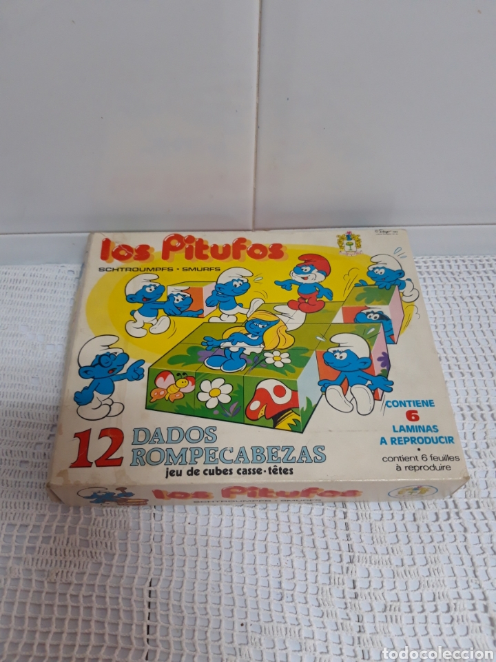 Juguetes antiguos: Rompecabezas Pitufos Peyo - Foto 2