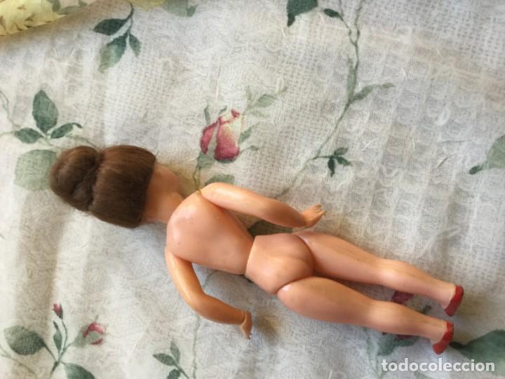 Juguetes antiguos: Mu&ntilde;eca de celuloide o pl&aacute;stico duro a&ntilde;os 50 - Foto 1