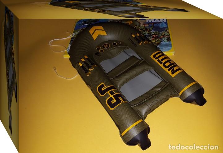 Juguetes antiguos: BALSA MILITAR HINCHABLE GRE MAN - BARCA - - Foto 6