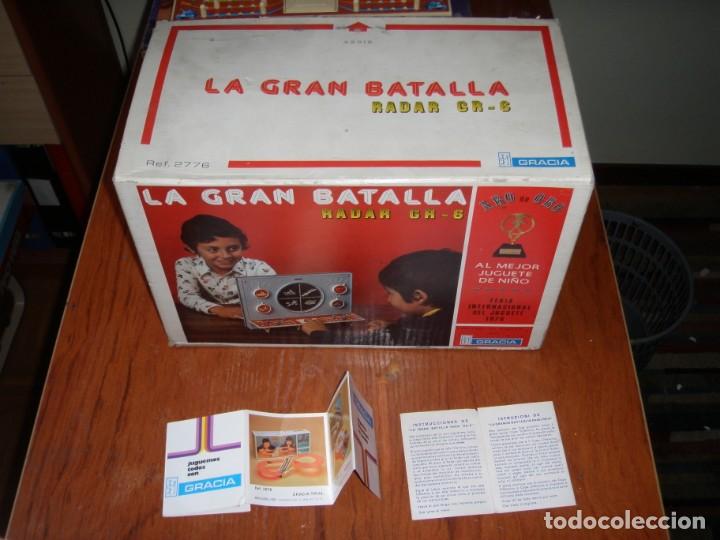 Juguetes antiguos: LA GRAN BATALLA GRACIA FUNCIONANDO - Foto 4